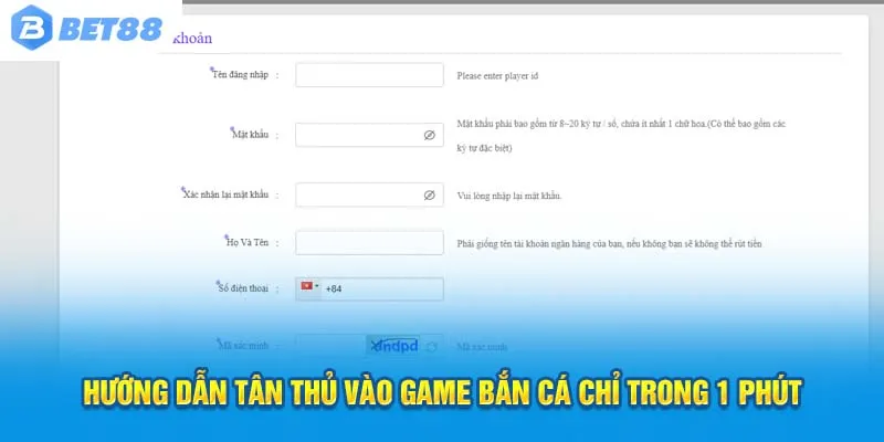 Hướng dẫn tân thủ vào game bắn cá chỉ trong 1 phút