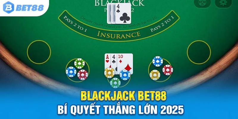 Blackjack Bet88 - Bí Quyết Thắng Lớn 2025