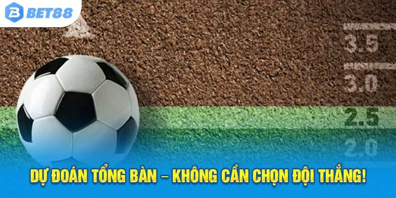 Bảng tỷ lệ kèo tài xỉu Bet88 hiển thị các mức cược phổ biến như 2.5, 3.0.
